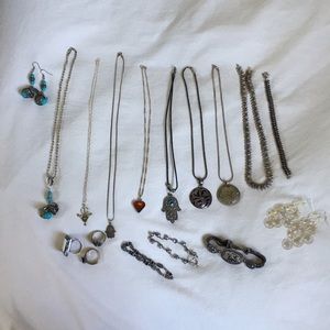 Silver Jewelry Bundle